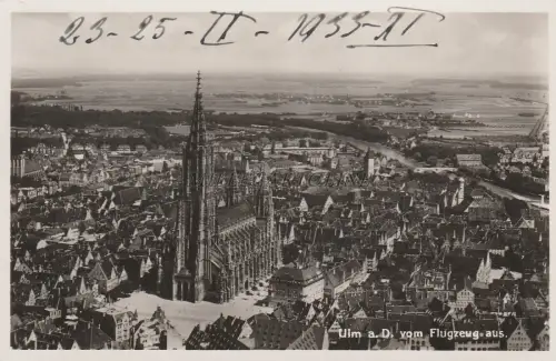 DEUTSCHLAND - Ulm. a.D. vom Flugzeug aus
