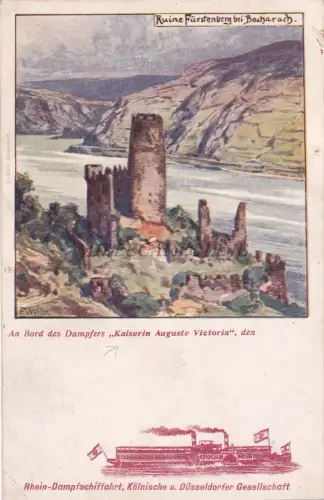 DEUTSCHLAND - Bacharach - Kaiserin Auguste Victoria