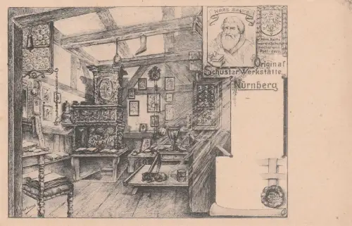 DEUTSCHLAND - Nürnberg - Original Schuster Werkstatt