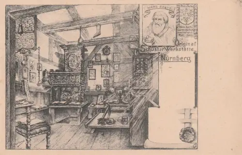 DEUTSCHLAND - Nürnberg - Original Schuster Werkstatt