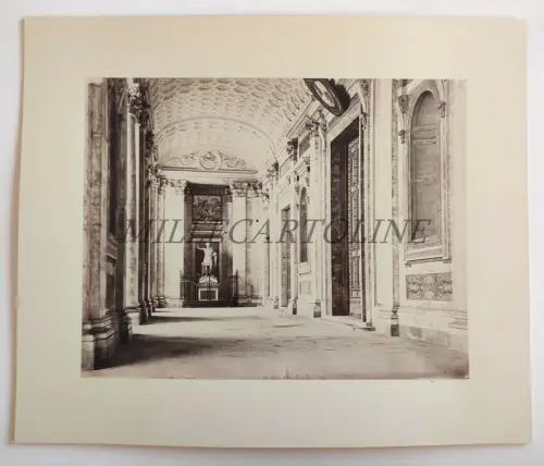 ROM - Basilika San Giovanni in Laterano, Fotoalbumina auf Karton