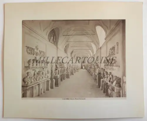 ROM - Vatikan, Chiaramonti Museum, Fotoalbumina auf Karton