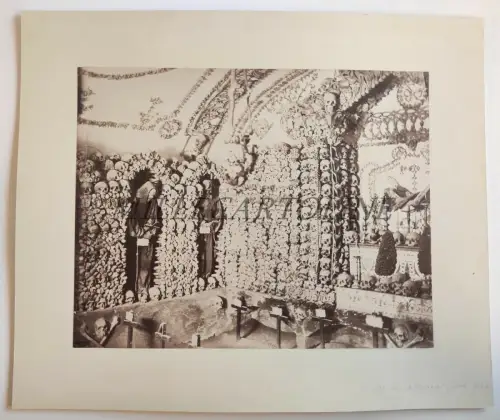 ROM - Saal der Kapuzinerkirche, Fotoalbumina auf Karton