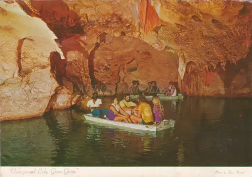 JAMAIKA - Underground Lake, Green Grotto, Runaway Bay, John Penrod 1978