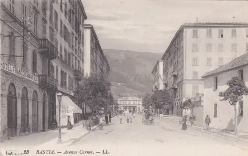 FRANKREICH - Korsika - Bastia, Avenue Carnot