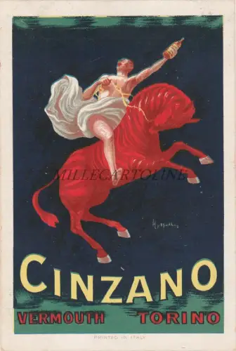 WERBUNG Cinzano Vermouth Spumanti Torino - Maga