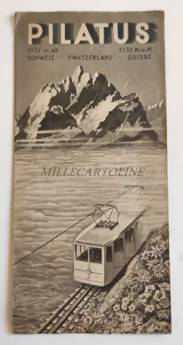 PILATUS - Schweiz, Bildblatt
