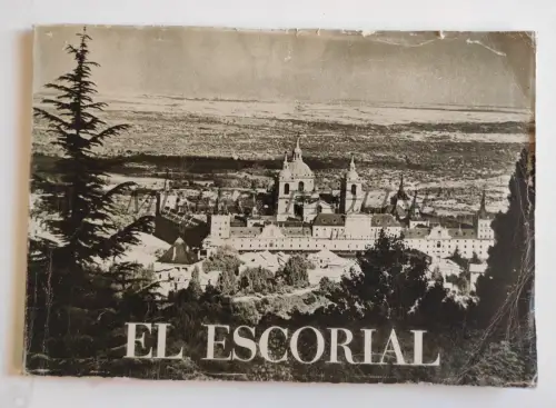 EL ESCORIAL SPANIEN - Souveniralbum mit 24 Fotoansichten