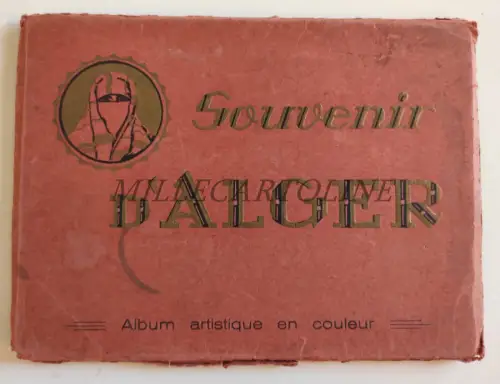 ALGERIEN - Souvenir, Album mit 15 Fotoansichten Edition A.F.