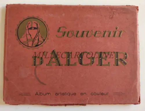 ALGERIEN - Souvenir, Album mit 15 fotografischen Ansichten Edition A.F.