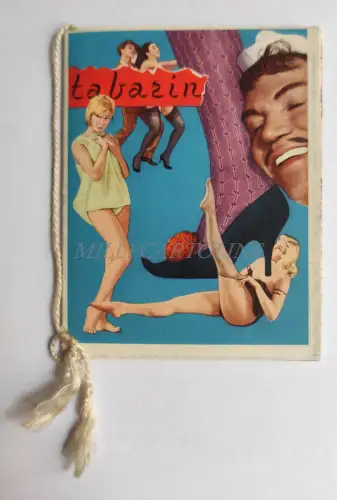 TABARIN - Kalender 1966 Einige Klappseiten