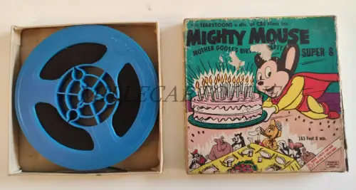 MIGHTY MOUSE MOTHER GOOSE'S BIRTHDAY PARTY - Super 8 Cartoon Ken Films