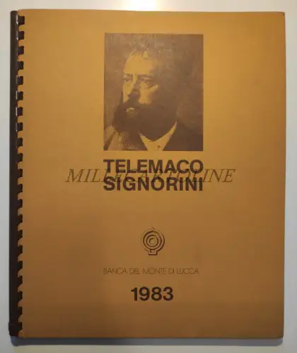 TELEMACO SIGNORINI - Banca del Monte di Lucca, Kalender 1983
