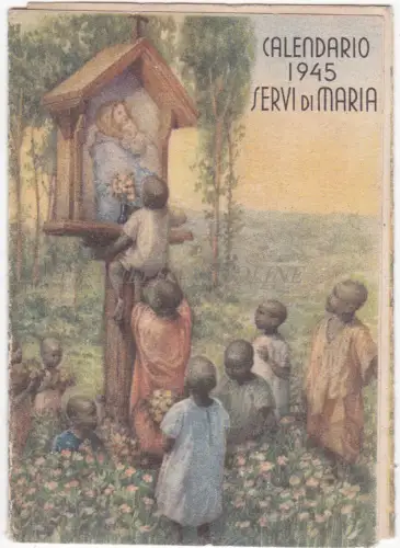 SERVI DI MARIA - Kalender 1945 Pius XII