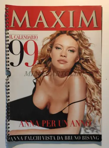 MAXIM - Kalender 1999 Anna Falchi, Bruno Bisang