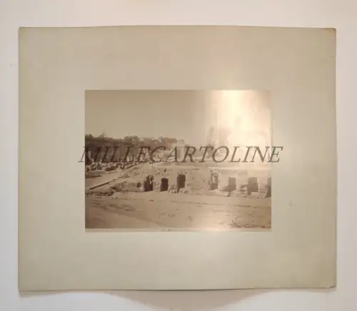ROM TEMPEL DER VENUS UND ROM - Foto im Album auf Karton geklebt