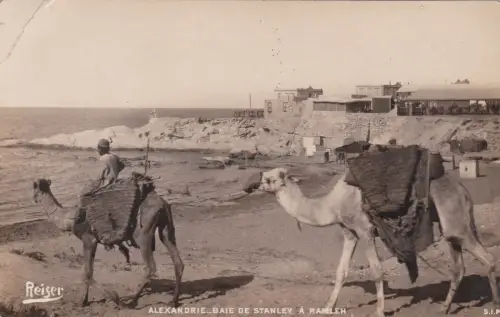 ÄGYPTEN - Alexandria - Stanley Bay in Ramleh - Real Photo