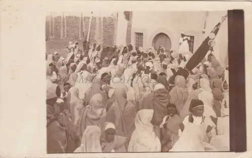 LIBYEN - Eventflagge - Fotopostkarte