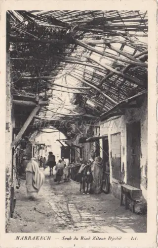 MAROKKO - Marrakesch - Souk du Riad Zitoun Djedid - Hotels Transatlantique