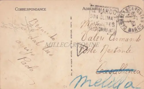 MAROKKO - Casablanca - Rue de Marseille