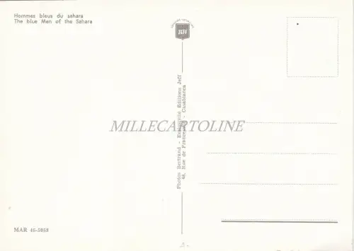 MOROCCO - Herren blau aus der Sahara