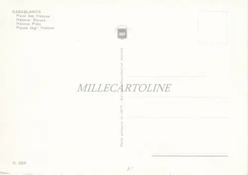 MAROKKO - Casablanca - Place des Habous