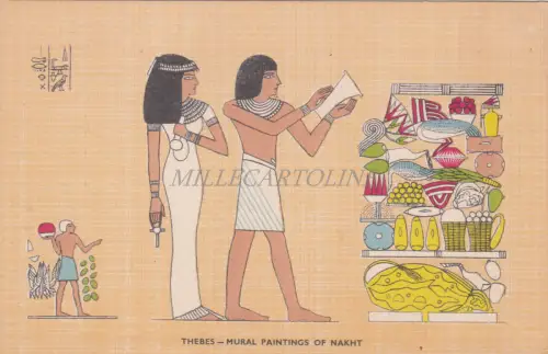 ÄGYPTEN - Lehnert & Landrock - Theben - Wandbilder von Nakht