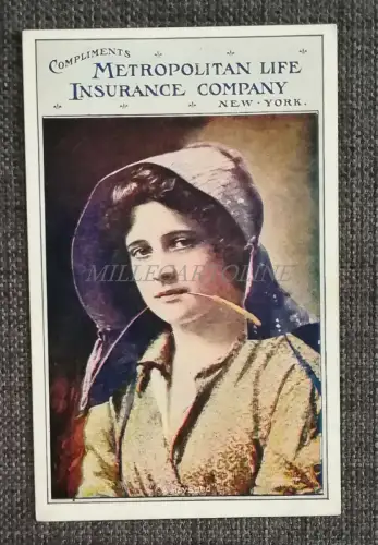 NEW YORK CITY - Metropolitan Life Insurance Company Compliments Illustrated Card