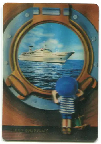 Taschenkalender 1983, von UdSSR Morflot, Schiff aus Bullauge gesehen (18) m