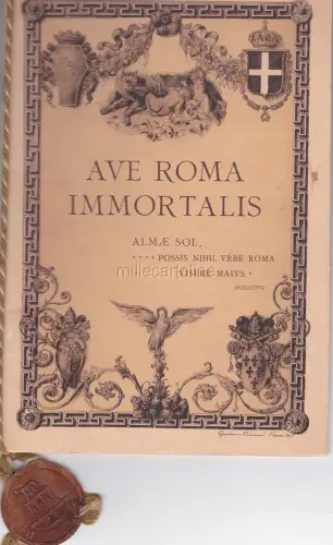 * KÜNSTLERISCHER KALENDER 1912 - Die Geschichte Roms von Königen bis zur Gegenwart