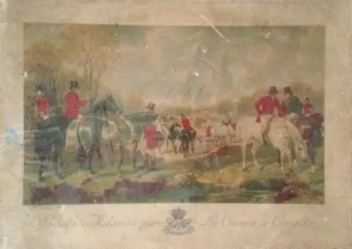 § KALENDER 1940 - SOC. MAILANDISCHE PFERDJAGD EDIZ. Nr. 900 EXEMPL. 549