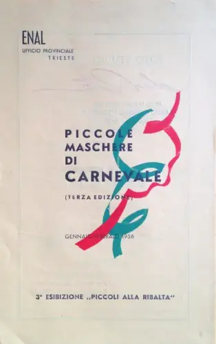 § ENAL, TRIEST 1956 - KLEINE KARNEVALSMASKEN, 3. PREISWETTBEWERB