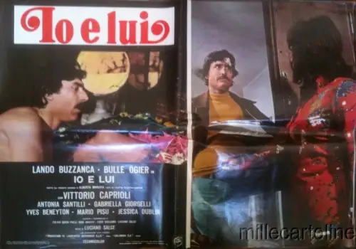 § ICH UND ER - Film mit Lando Buzzanca - Fotobeutel mit 10 vierfarbigen Motiven