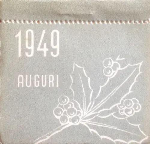 § KLEINER GRUSSKALENDER 1949