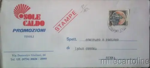 § AKTIONEN WARME SONNE TIVOLI 1982 - Programm mit Farbplakat