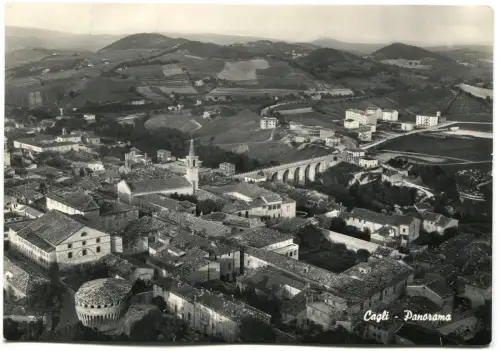 CAGLI (PESARO), PANORAMA, 1961