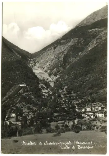 NOCELLETO DI CASTELSANTANGELO (MAZERIERT), VALLE DI BARROGNA, FRÜHE 70er Jahre