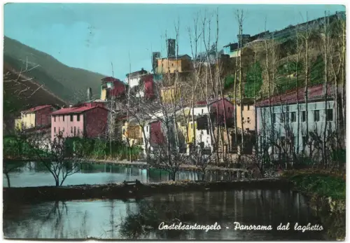 CASTELSANTANGELO (MAZERIERT), PANORAMA VOM SEE, 1966