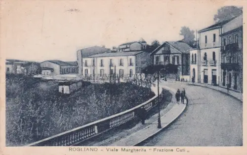 * ROGLIANO - Viale Margherita Frazione Cuti 1938