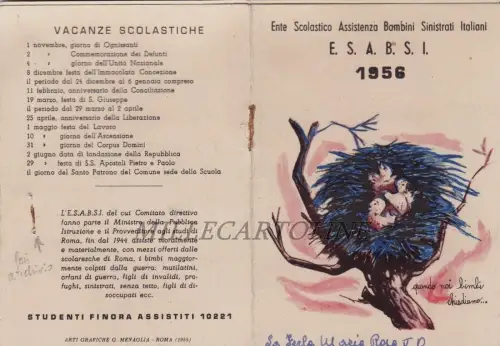 KALENDER: 1956 E.S.A.B.S. (Kinder links)