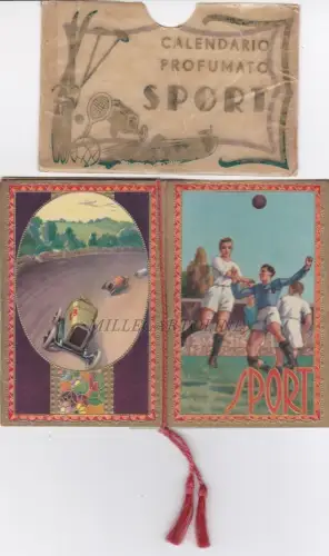 KALENDER: 1935 - duftender Sport mit Originalbeutel