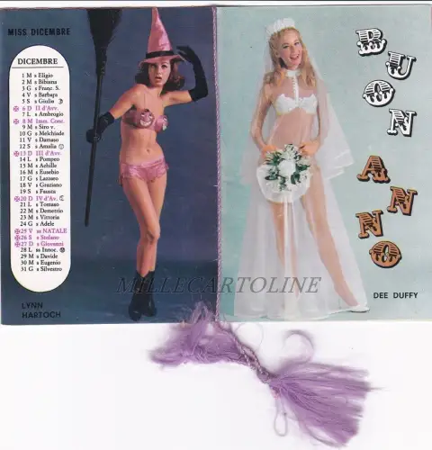 Sexy KALENDER 1970 - (6 Seiten)