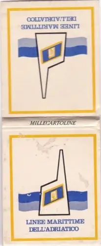 Streichhölzer: aus den Meereslinien der Adria - Etui