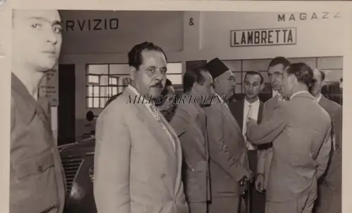 Private Auto-Fotokarte mit Autoservice und Lambretta