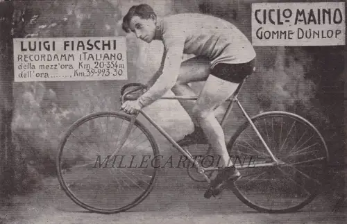 FLORENZ: Cicli Maino und Luigi Fiaschi - recodman It. der Stunde 1914