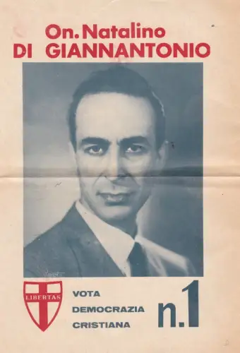 POLITIK: D.C. Flyer 2 Farben von Herrn Natalino di Giannantonio Nr. 1 (Raiano)
