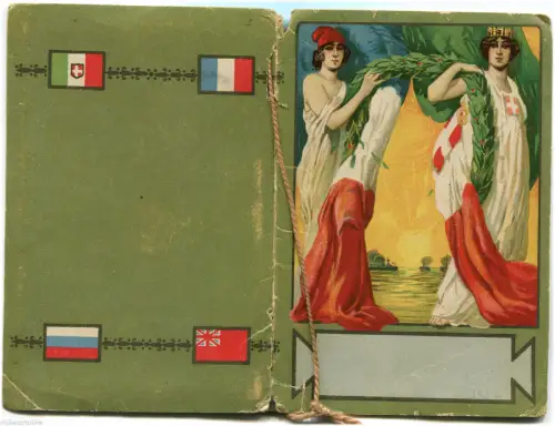 BILDERHEFTKALENDER, JAHR 1917, DER KRIEG, (UNVOLLSTÄNDIG) m