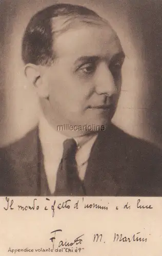 F. MARTINI - SCHRIFTSTELLER - SPRECHENDE POSTKARTEN - AMEISEN