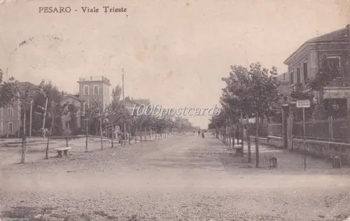 PESARO - Viale Trieste 1916