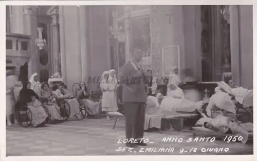 * LORETO - Fotokarte Foto Schnell - Heiliges Jahr 1950 Emilianische Sektion